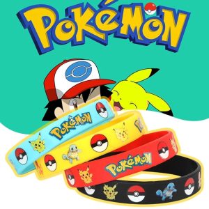 Bracelet Pokémon en Silicone