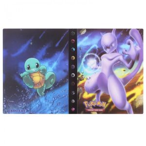 Album Pokémon Mewtwo et Carapuce