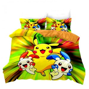 Housse de Couette Pokémon Pikachu Posipo Négapi