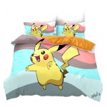 Housse de Couette Pokémon Pikachu Saut