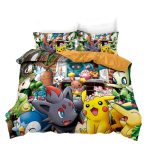 Housse de Couette Univers Pokémon