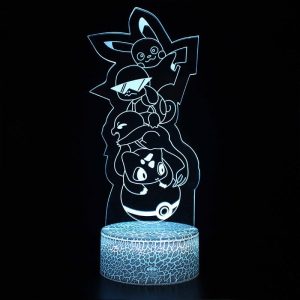 Lampe Pokémon 3D