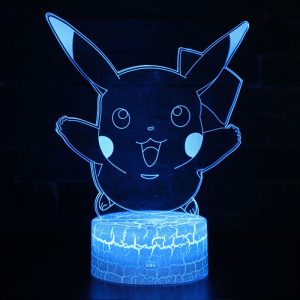 Lampe Pokémon Pikachu 3D