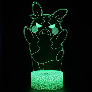Lampe Pokémon Morpéko Furieux