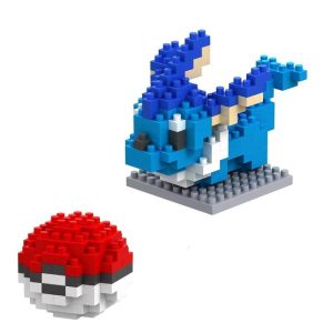 Blocs de Construction Pokémon Aquali Et Pokéball