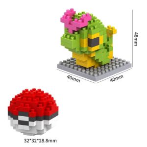 Blocs de Construction Pokémon Chenipan Pokéball