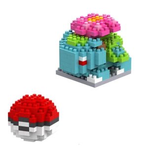 Blocs de Construction Pokémon Florizarre Et Pokéball