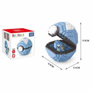 Blocs de Construction Pokémon Pokéball Carapuce