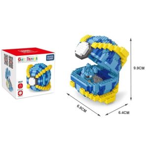 Blocs de Construction Pokémon Pokéball Lokhlass