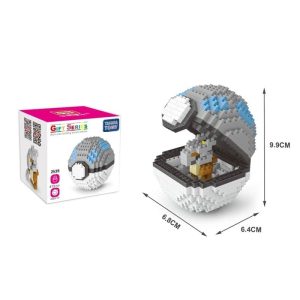 Blocs de Construction Pokémon Pokéball Osselait