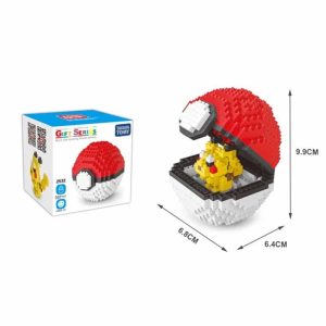 Blocs de Construction Pokémon Pokéball Pikachu