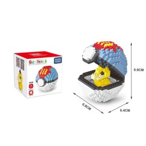 Blocs de Construction Pokémon Pokéball Psykokwak