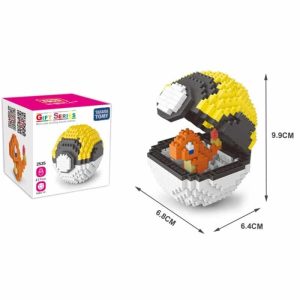 Blocs de Construction Pokémon Pokéball Salamèche