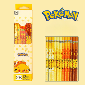 Pack de 12 Crayons Pikachu