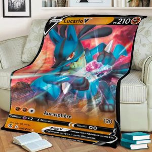 Plaid Carte Pokémon Lucario V