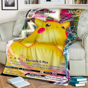 Plaid Carte Pokémon Pikachu VMAX