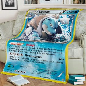 Plaid Carte Pokémon Tortank
