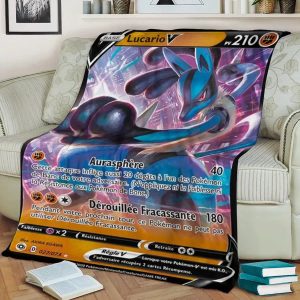 Plaid Pokémon Carte Lucario V