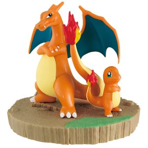 Figurine Salamèche et Dracaufeu