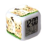 Réveil Pokémon Mimiqui et Pikachu