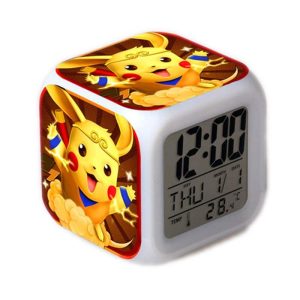 Réveil Pokémon Pikachu Super Héro