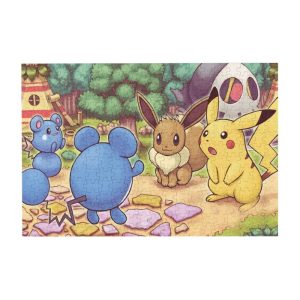 Puzzle Pokémon Rencontre Marills Pikachu