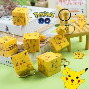 Porte-Clé Pikachu Rubik’s Cube