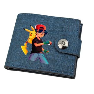 Portefeuille Pokémon Pikachu & Sacha