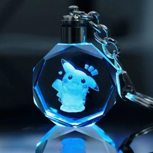 Porte-Clé Lumineux Pikachu Heureux