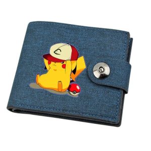 Portefeuille Pikachu Casquette de Sacha