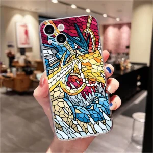 Coque iPhone Pokémon Léviator Mosaïque