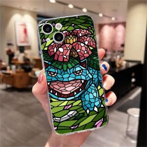 Coque iPhone Pokémon Florizarre Mosaïque