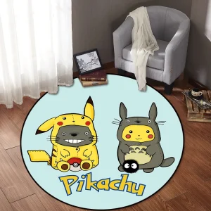 Tapis Pikachu en Totoro