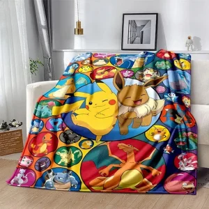 Plaid Pokémon Pikachu & Évoli
