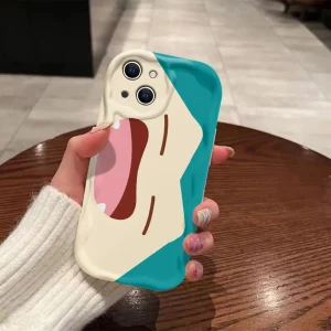 Coque iPhone Visage Ronflex