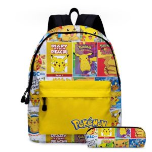 Sac à Dos Pokémon + Trousse Pokémon