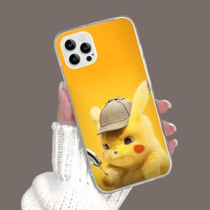 Coque iPhone Détective Pikachu