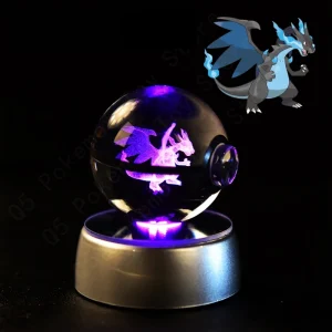 Pokéball Lumineuse Méga Dracaufeu X