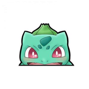 Sticker Pokémon Bulbizarre