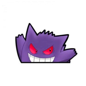 Sticker Pokémon Ectoplasma