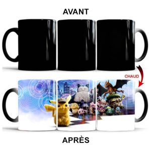 Tasse Magique Détective Pikachu