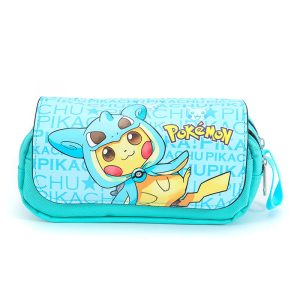 Trousse Pokémon Pikachu Bleu