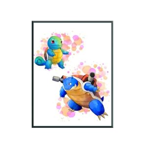 Poster Carapuce et Tortank