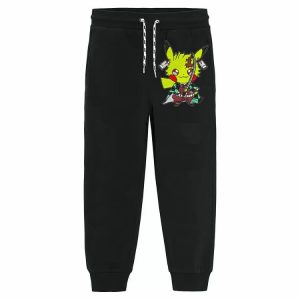 Jogging Pikachu x Demon Slayer