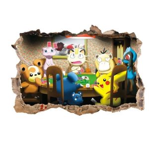 Sticker Pokemon Poker Party