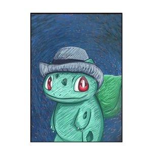 Tableau Bulbizarre Van Gogh